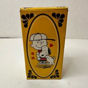 Avon Peanut Pals Charlie Brown and Snoopy